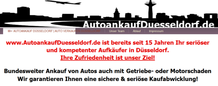 Autoankauf Düsseldorf - Auto verkaufen leicht gemacht