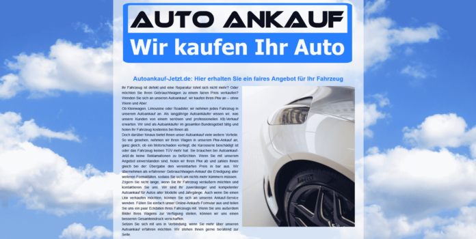 Autoankauf Altenburg - Autoankauf Jetzt - Gebrauchtfahrzeug in Altenburg zu verkaufen
