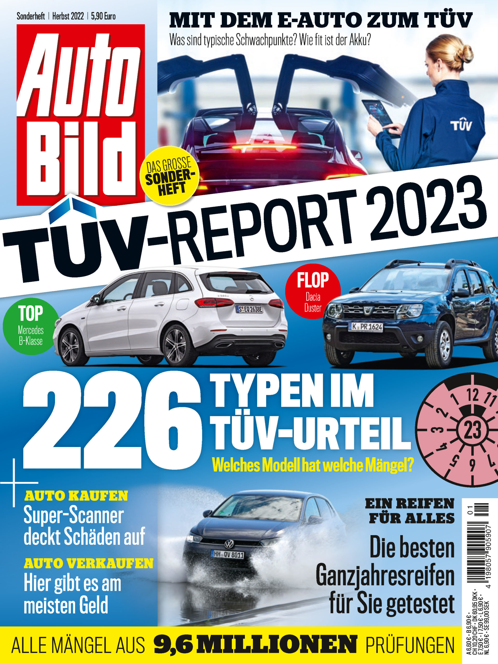 Gebrauchtwagen im Check Autobild TÜVReport 2023 erschienen Technische